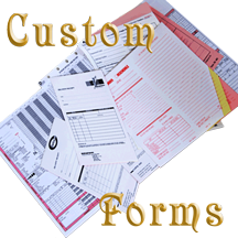 Custom Carbonless Forms<br />Master Forms or Prints