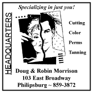 2003-2004 Hair Headquarters
									<br>
									Page 04 respectively
									  ♦  
									2½"W x 5"H<br>
									Colored Cardstock