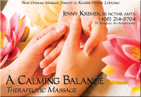 2010 A Calming Balance Therapeutic Massage
									<br>
									Page XX
									  ♦  
									8"W x 5¼"H<br>
									100# Text Gloss