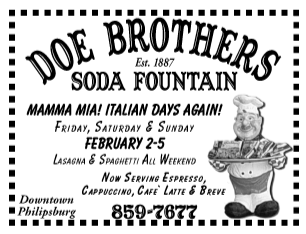 The Philipsburg Mail ~ February 01, 2007
									<br>
									Page xx
									  ♦  
									4"W x 3"H<br>
									30# Newsprint