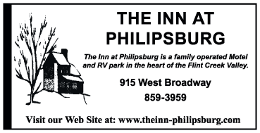 2003 The Inn at Philipsburg & RV Park
									<br>
									Page 05
									  ♦  
									5"W x 2½"H<br>
									Colored Cardstock