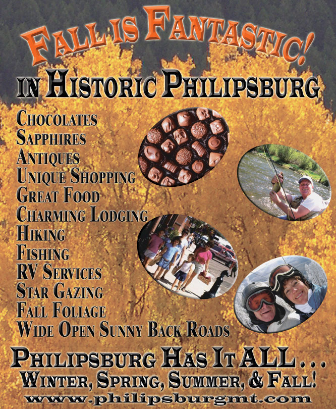 2005 Rediscover Montana Magazine ~ Fall Edition
									<br>
									Page xx
									  ♦  
									9¼"W x 11¼"H<br>
									30# Newsprint