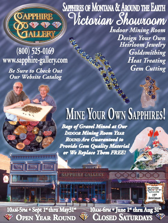 2006 Summer Edition ~ The Sapphire Gallery
									<br>
									Page xx
									  ♦  
									7¾"W x 10¼"H<br>
									100# Coated Text Stock