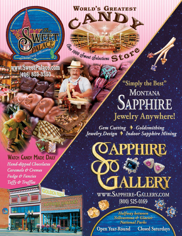 2016 The Sapphire Gallery & The Sweet Palace
									<br>
									Back Cover
									  ♦  
									8⅜"W x 10⅞"H<br>
									100# Coated Text Stock
