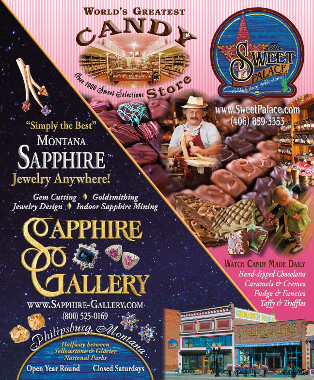 2017-2018 The Sapphire Gallery & The Sweet Palace
									<br>
									Page xx respectively
									  ♦  
									8¾"W x 10¾"H<br>
									70# Coated Text Stock