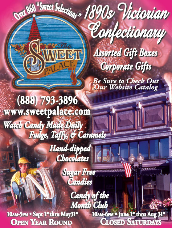 2006 Summer Edition ~ The Sweet Palace
									<br>
									Page xx
									  ♦  
									7¾"W x 10¼"H<br>
									100# Coated Text Stock