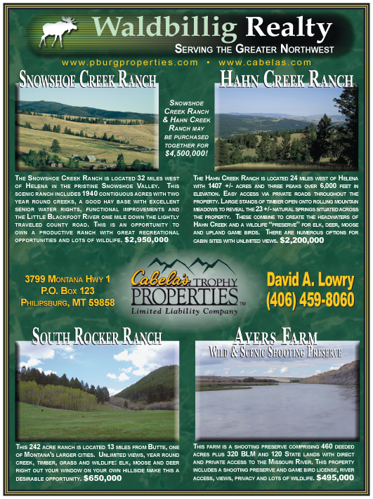November 2005 Waldbillig Realty
									<br>
									Page 06
									  ♦  
									7¼"W x 9¾"H<br>
									100# Coated Text Stock