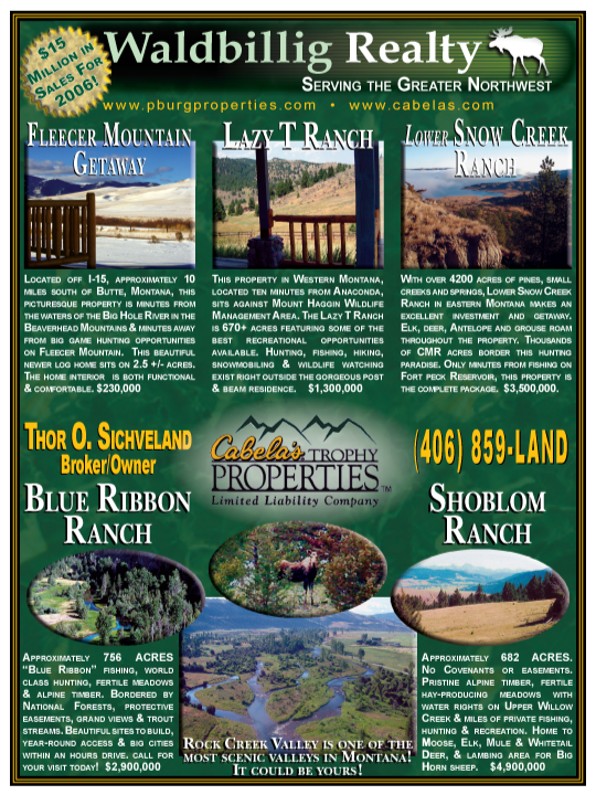 February 2006 Waldbillig Realty
									<br>
									Page 04
									  ♦  
									7¼"W x 9¾"H<br>
									100# Coated Text Stock