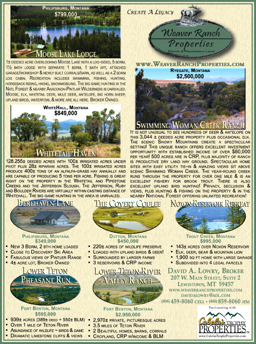 October 2008 Weaver Ranch Properties
									<br>
									Page 07
									  ♦  
									7¼"W x 9¾"H<br>
									100# Coated Text Stock