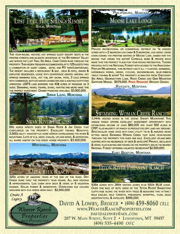 October 2009 Western Livestock Journal Properties Magazine
									<br>
									Page 02
									  ♦  
									8⅜"W x 10⅞"H<br>
									100# Coated Text Stock