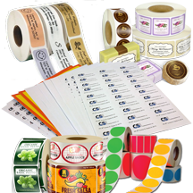 Sheet or Roll Labels<br>DIY Sheets ♦ Printed