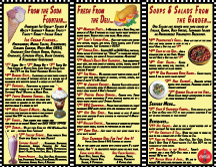 Custom Menus<br>Any Size ♦ Any Format